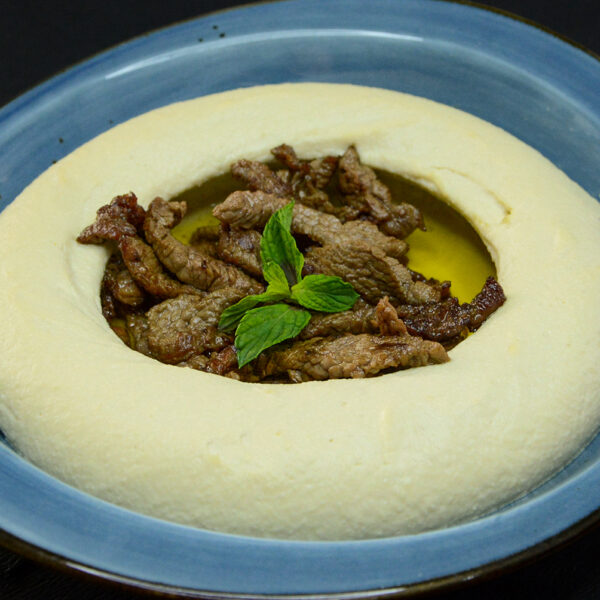 Hummus with Meat